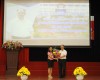 GS.TS Hoàng Chí Bảo nói chuyện chuyên đề học tập và làm theo tư tưởng tấm gương đạo đức, phong cách Hồ Chí Minh với tân sinh viên Trường Đại học Sao Đỏ