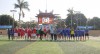Giao hữu bóng đá giữa cán bộ viên chức Trường Đại học Sao Đỏ với cán bộ Viettel Hải Dương
