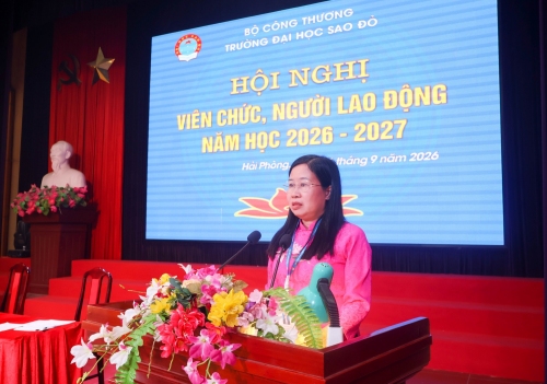 Trường Đại học Sao Đỏ: Đổi mới quản trị - Mở rộng quy mô - Nâng cao chất lượng - Tăng cường tự chủ trong năm học 2026-2027