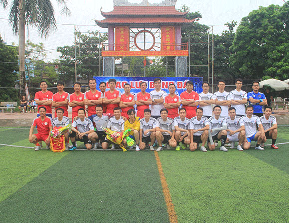 Giao hữu bóng đá  giữa CLB bóng đá trường Đại học Sao Đỏ và  Ngân hàng TMCP Đầu tư & Phát triển Việt Nam (BIDV) chi nhánh Bắc Hải Dương.