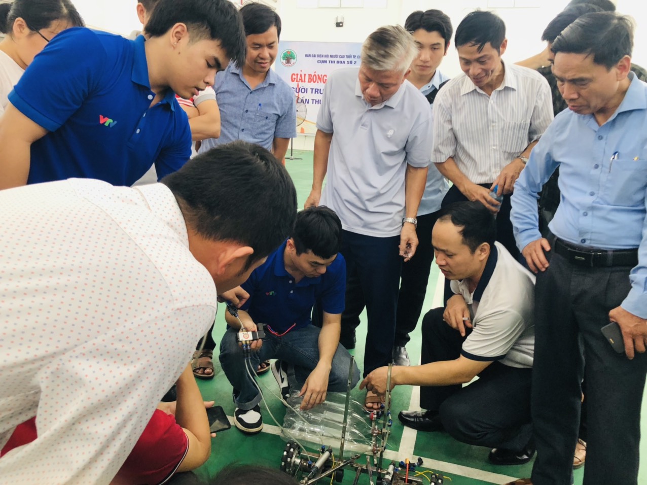 Sở Giáo dục và Đào tạo tỉnh Hải Dương phối hợp với Trường Đại học Sao Đỏ  tổ chức tập huấn ứng dụng công nghệ thông tin điều khiển robot