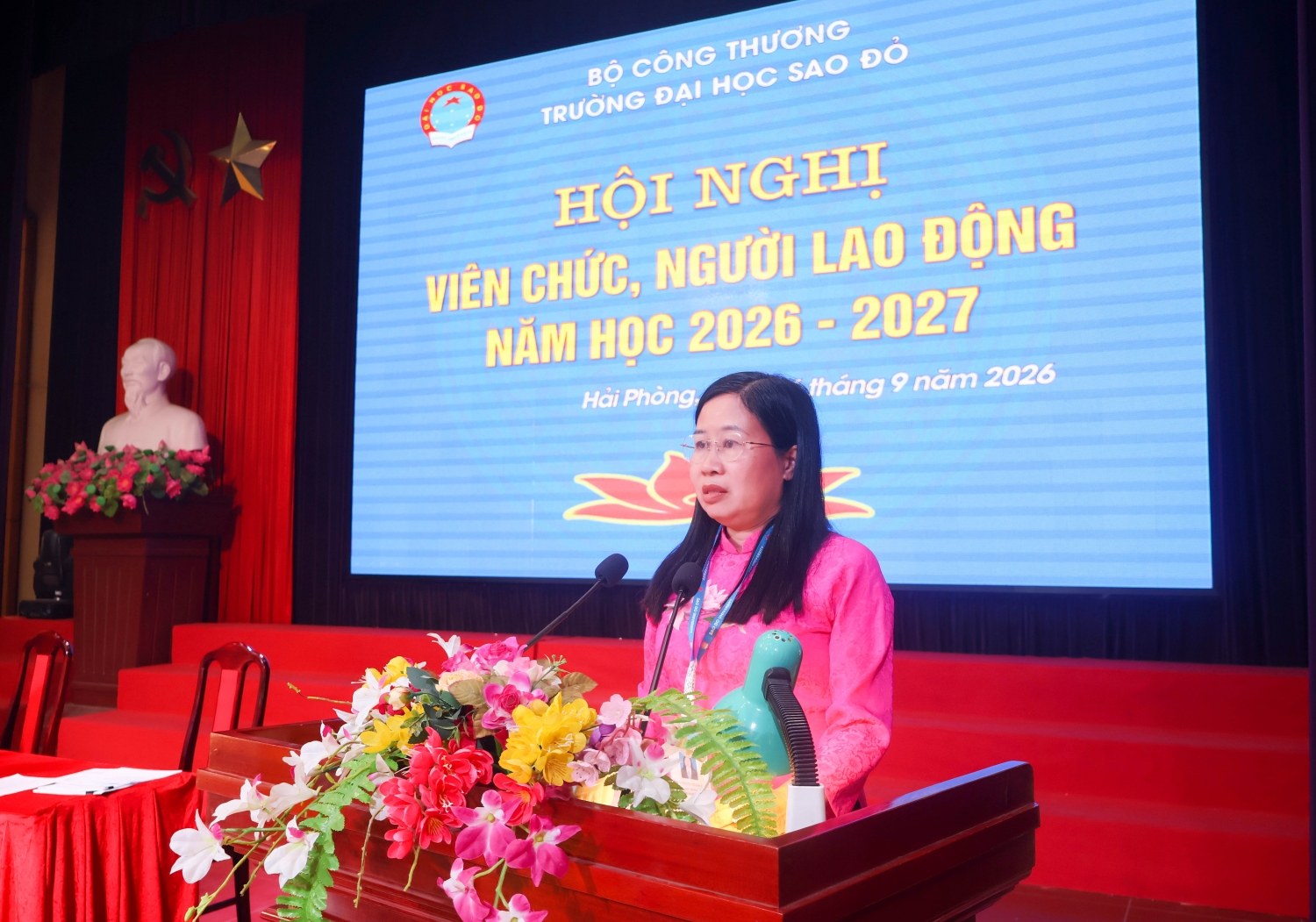 Trường Đại học Sao Đỏ: Đổi mới quản trị - Mở rộng quy mô - Nâng cao chất lượng - Tăng cường tự chủ trong năm học 2026-2027
