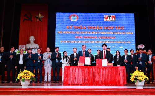 Trường Đại học Sao Đỏ: Đào tạo gắn với nhu cầu thực tiễn của doanh nghiệp