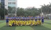 Trường Đại học Sao Đỏ giao hữu bóng đá với trường Trung học phổ thông Kinh Môn 2