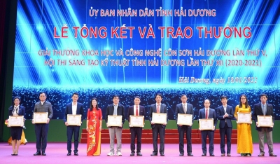 Trường Đại học Sao Đỏ: 9 công trình đạt giải thưởng khoa học và công nghệ Côn Sơn Hải Dương lần thứ V, Hội thi sáng tạo kỹ thuật tỉnh Hải Dương lần thứ XII (2020-2021)