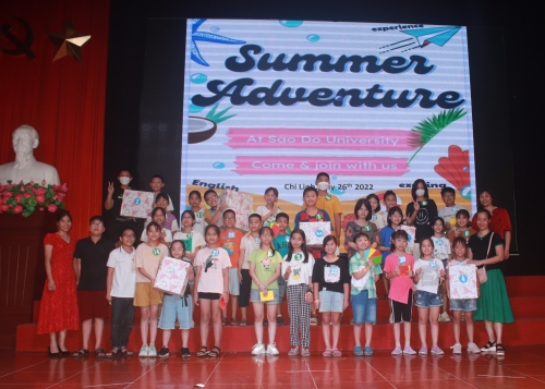 Trải nghiệm tiếng anh SUMMER ADVENTURE 2022