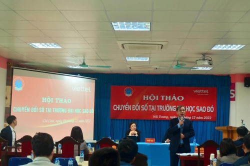 Hội thảo chuyển đổi số tại Trường Đại học Sao Đỏ