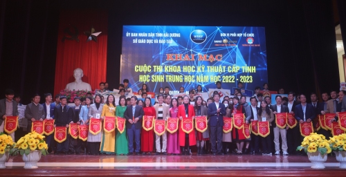 Khai mạc cuộc thi Khoa học kỹ thuật cấp tỉnh học sinh trung học  năm học 2022-2023