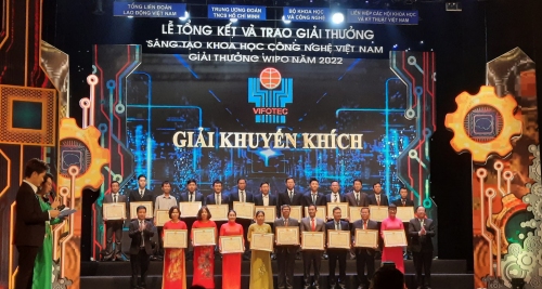 Trường Đại học Sao Đỏ có công trình đoạt thưởng Sáng tạo khoa học Công nghệ Việt Nam (VIFOTEC) năm 2022