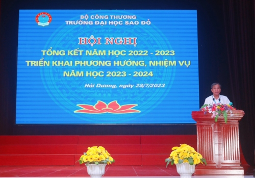 Hội nghị tổng kết năm học 2022-2023, triển khai phương hướng, nhiệm vụ năm học 2023-2024