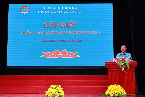 Gặp mặt, triển khai hoạt động robocon 2024