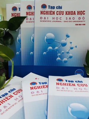 Liên ngành Điện - Điện tử - Tự động hóa của Tạp chí Nghiên cứu khoa học – Đại học Sao Đỏ được Hội đồng Giáo sư Nhà nước tính điểm công trình 0-0.5