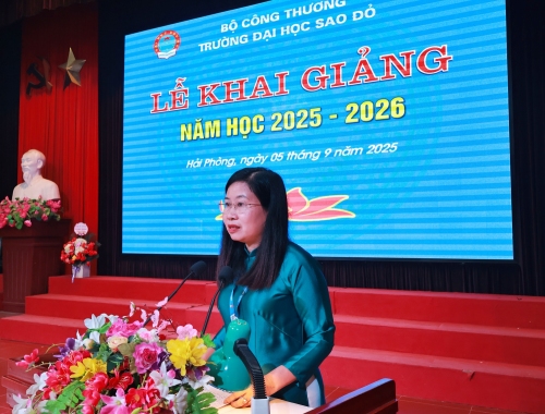 Trường Đại học Sao Đỏ tưng bừng khai giảng năm học 2025-2026