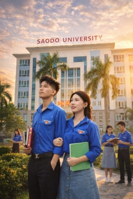 Trường Đại học Sao Đỏ ban hành Thông tin tuyển sinh đại học chính quy năm 2026