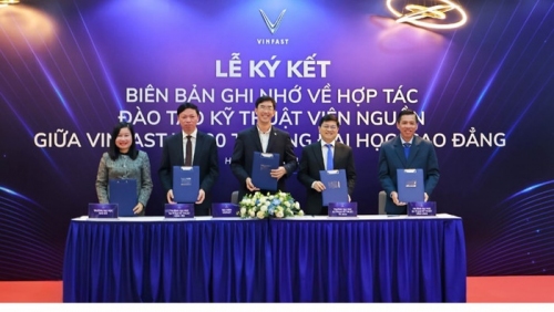 Tăng kết nối doanh nghiệp, các ngành kỹ thuật của Đại học Sao Đỏ hút SV, tỷ lệ có việc làm trên 98%