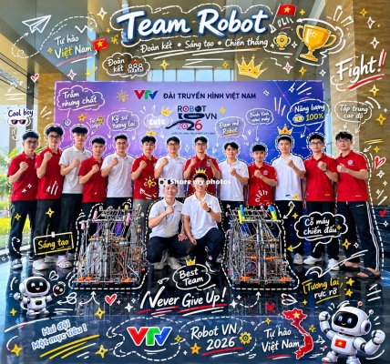 Hai đội tuyển Robocon Trường Đại học Sao Đỏ cùng ghi tên vào Top 16 mạnh nhất, tiến vào Chung kết Robocon Việt Nam 2026