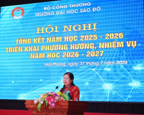 Hội nghị tổng kết năm học 2025-2026, triển khai phương hướng, nhiệm vụ năm học 2026-2027