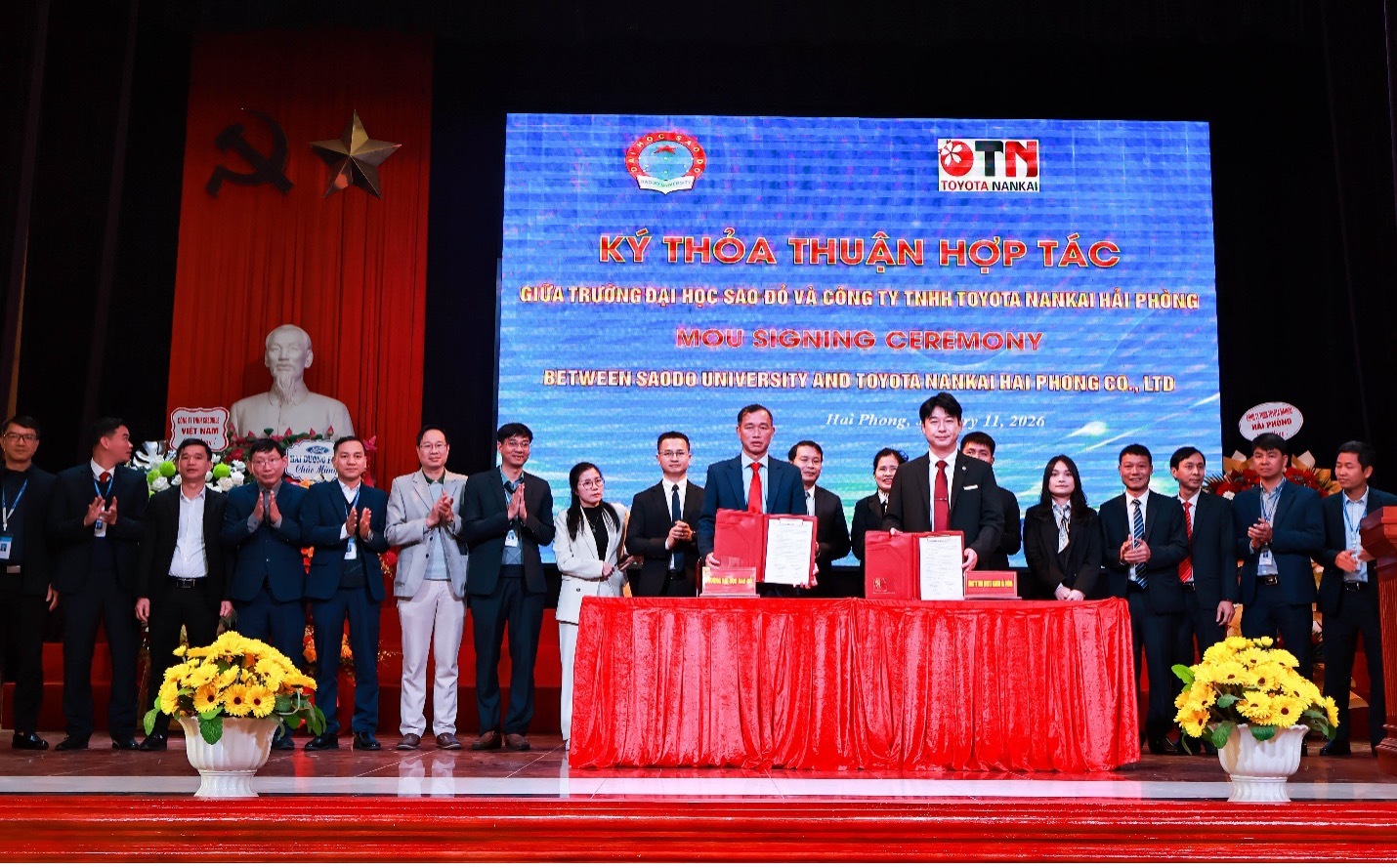 Trường Đại học Sao Đỏ: Đào tạo gắn với nhu cầu thực tiễn của doanh nghiệp