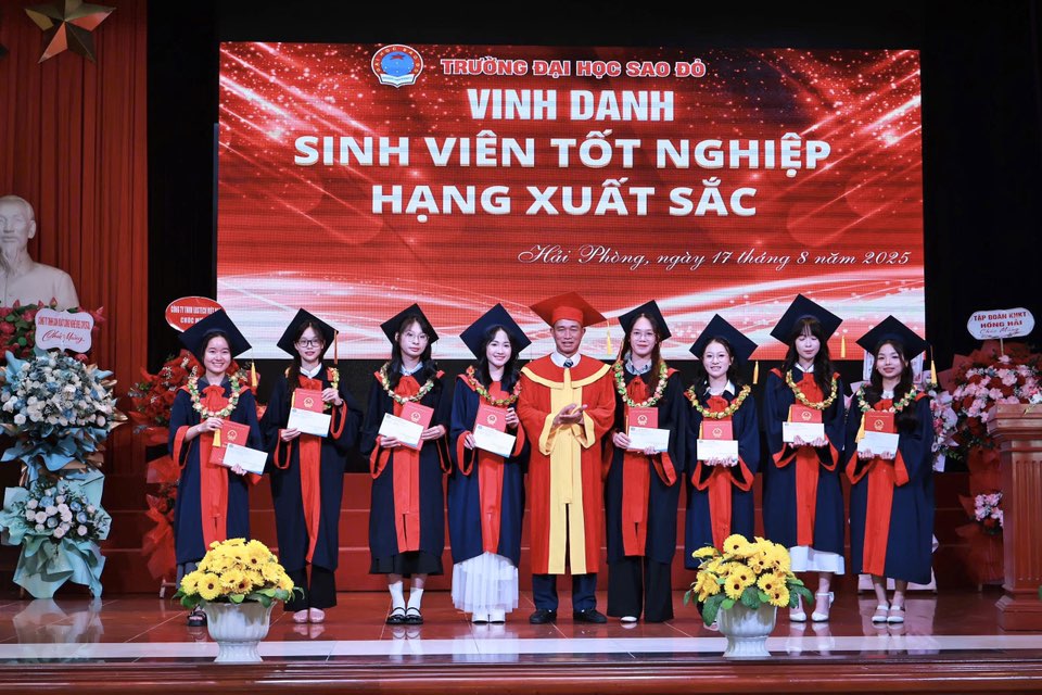 Trên 95% tân cử nhân Đại học chính quy khóa 12 (tốt nghiệp năm 2025) có việc làm ngay, đúng chuyên ngành được đào tạo