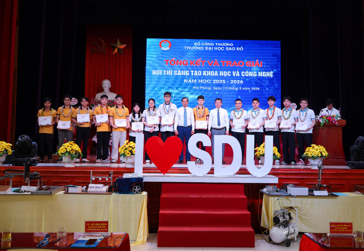Trường Đại học Sao Đỏ lan tỏa đam mê khoa học công nghệ trong thế hệ trẻ