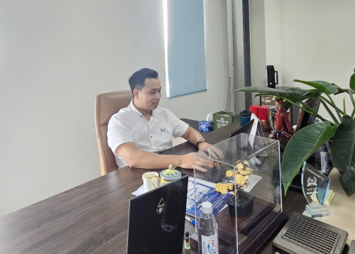 Cựu sinh viên Nguyễn Xuân Tân – Hiện đang là Giám đốc Công ty Smarttech Vina, Chủ tịch Hội đồng quản trị Công ty Cổ phần MV