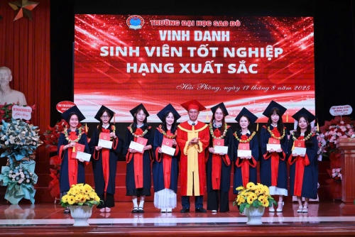 Long trọng  Lễ tốt nghiệp trao bằng cử nhân trình độ đại học, khóa 2021-2025