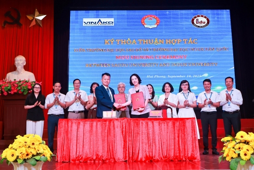 Trường Đại học Sao Đỏ thực hiện ký thỏa thuận hợp tác với Trường Đại học Induk (Hàn Quốc)