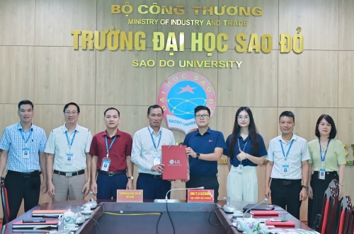 Trường Đại học Sao Đỏ làm việc với công ty LG electronics Việt Nam - Hải Phòng