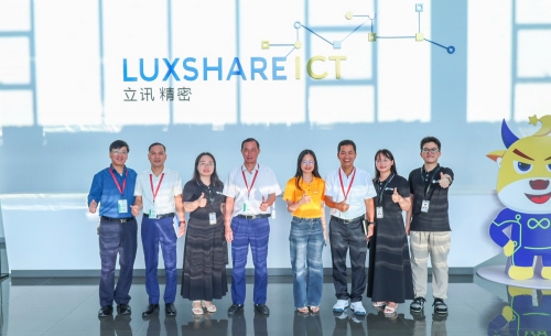 Lãnh đạo Trường Đại học Sao Đỏ thăm và làm việc tại Công ty TNHH Luxshare-ICT Việt Nam